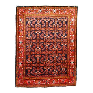 1980s Pasargad Navy Persian Hamdan For Sale