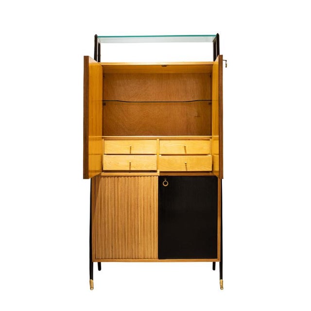 1950s Mid-Century Modern Bar Cabinet by Ico Parisi, 1950 For Sale - Image 5 of 15