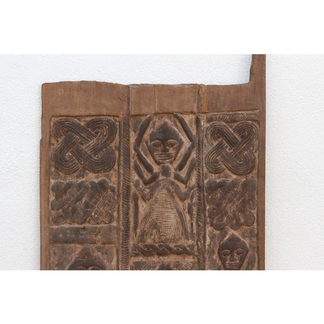 Beautifully Carved Igbo Cosmogram Door For Sale - Image 4 of 6