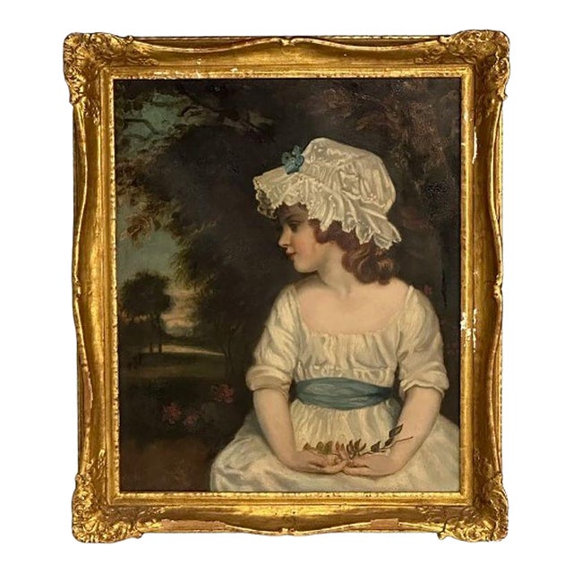 After Sir Joshua Reynolds, Oil on Canvas of Theophila Gwatkin, Newcomb-Macklin For Sale