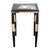 Art Deco "Celebre" Bar Stool With Stainless Steel, Bronze and Tailor Made Leather For Sale - Image 3 of 7