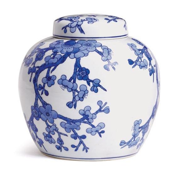Barclay Butera Blue White Ginger Jar Chairish
