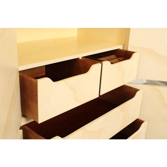 Henredon 'Villa Borghese' Carved and Lacquered Armoire For Sale In Philadelphia - Image 6 of 18