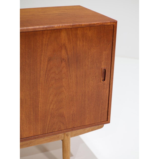 Teak 160 Sideboard by Børge Mogensen for Søborg Møbelfabrik, Denmark, 1950s For Sale - Image 9 of 15