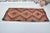 1960s Ruby- Red Color Geometric Pattern Handmade Kilim Runner For Sale - Image 11 of 11