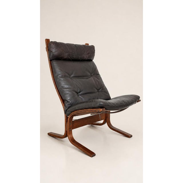 Brown Siesta Lounge Chair by Ingmar Relling for Westnofa, 1965 For Sale - Image 8 of 8