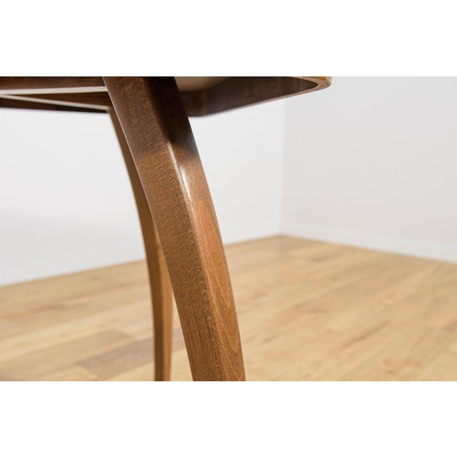 Vintage H-259 Coffee Table by Jindřich Halabala for Up Závody, Czechoslovakia, 1950s For Sale - Image 10 of 12