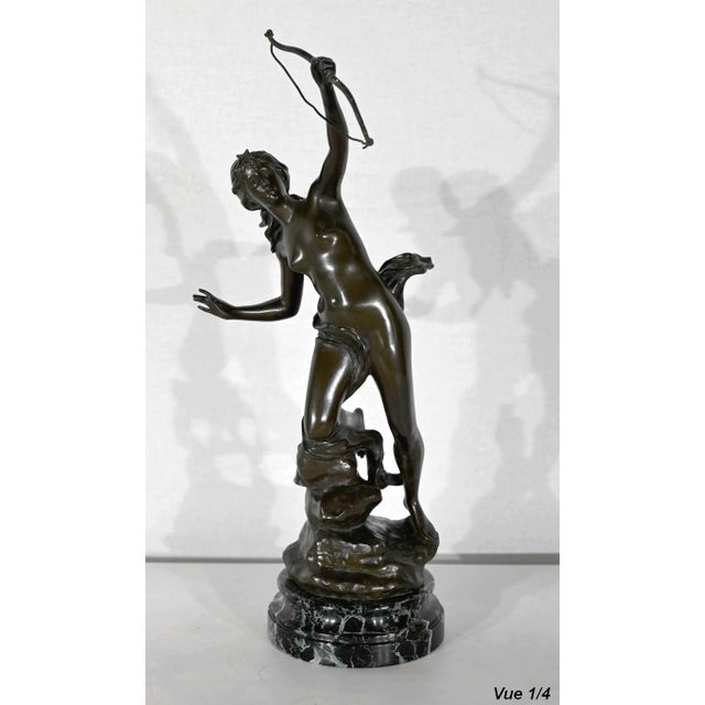 Jean Garnier, Diana the Huntress, Late 19th Century, Bronze For Sale - Image 4 of 18