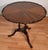 1930 English Flame Mahogany Tilt-Top Pie Crust Side Table End Table For Sale - Image 4 of 10