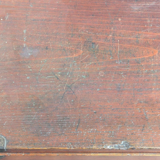 Brown Japanese Nihonmatsu/Tansu Chest – Wooden Dresser With Iron Hardware For Sale - Image 8 of 17