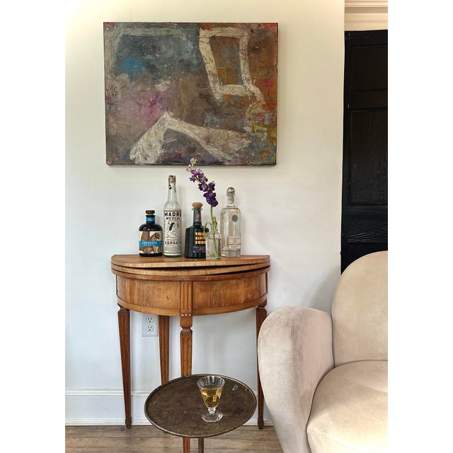 Abstract Mythological Painting on Canvas "The Centaur Sulks" For Sale - Image 9 of 11