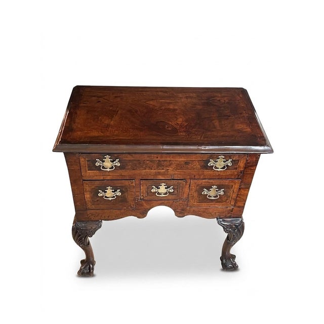 Late 19th Century Classic Pair of Chippendale Style Walnut-Veneered Bedside Cabinets/Side Tables For Sale - Image 5 of 12