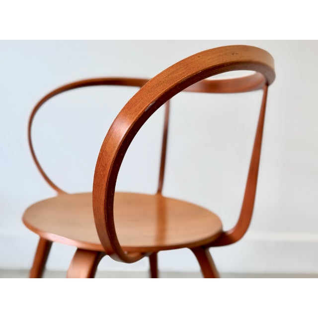 Wood Pretzel Chair by George Nelson for Vitra, 2008 For Sale - Image 7 of 18