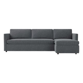 2023 West Elm Harris 2-Piece Reversible Sectional (86") For Sale
