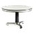 Classic Black and White Dining Table For Sale