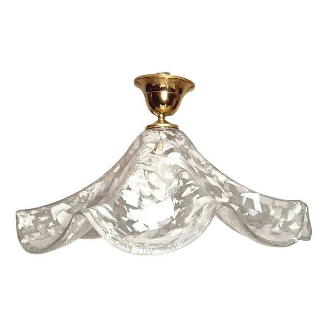 Murano Glass Ceiling Light from La Murrina Cancan For Sale