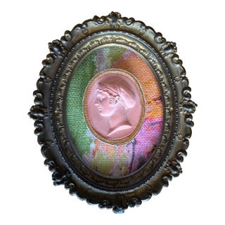 2025 Marin Montagut Parisian Grand Tour Plaster Intaglio Replica, Framed For Sale