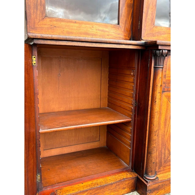 William IV Mahogany Library Bookcase, 1840s For Sale - Image 10 of 14
