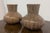 Contemporary Barbara Eigen Ribbed Ceramic Vases, Pair For Sale - Image 3 of 12