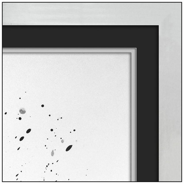 Paper Mid 20th Century Self Portrait Abstract Black Lithograph Sam Francis For Sale - Image 7 of 7
