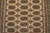 2020s Bokhara Rug 4’2” X 5’6” Beige Wool Tribal Hand-Knotted Oriental Carpet For Sale - Image 5 of 11