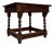 Small Early 20th Century Antique English Oak Side Table For Sale