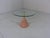 Pink Natural Stone & Glass Side Table, Italy, 1980s For Sale - Image 10 of 17