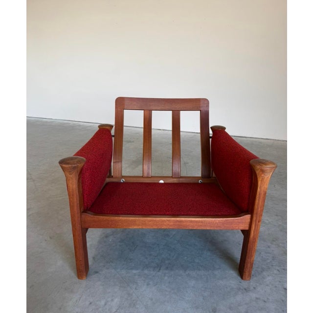 Wood Danish Modern Arne Vodder for Cado Teak Lounge Chair For Sale - Image 7 of 11