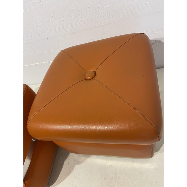 Vintage Poufs, 1974, Set of 2 For Sale - Image 9 of 12
