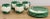 Traditional Vintage Ceramic Daisy Motif Mugs and Dessert Plates, 8 PCS For Sale - Image 3 of 11