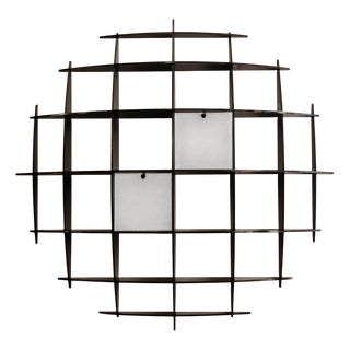 Tyco Wall Bookcase by Manfredo Massironi for Nikol International, Italy, 1970s For Sale