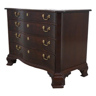 Stickley Cw-201 Colonial Williamsburg Mahogany Blackwell Chest For Sale