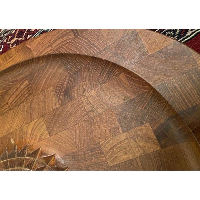 Digsmed 1960s Danish Teak Hanging Carving Board For Sale - Image 4 of 9