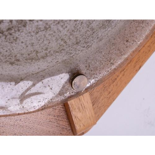 Modernist Amber Murano Glass and Brass Flush Mount from Kaiser Leuchten, 1960s For Sale - Image 4 of 6