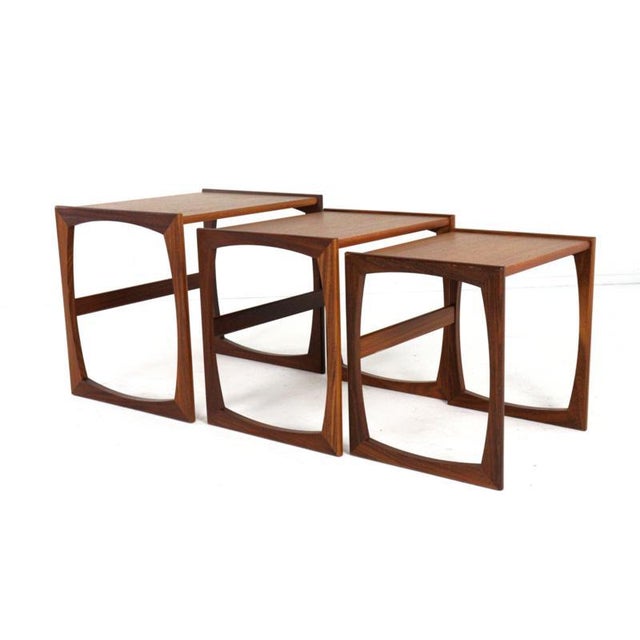 Vintage Nesting Tables from G-Plan, 1960s, Set of 3 For Sale - Image 16 of 16