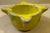 Late 19th Century Antique 19th Century French Stoneware Planter or Mortar in Luminous Mustard Yellow with Green Accents Glaze For Sale - Image 5 of 13