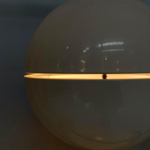 Space Age Italian Chandelier in White Metal, 2000s For Sale - Image 9 of 14