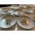 Mid-Century Modern 1940's Blue & Green Botanical Berry or Dessert Bowls Set of 13 For Sale - Image 3 of 12