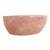 Rose Quartz Bowl 7" For Sale