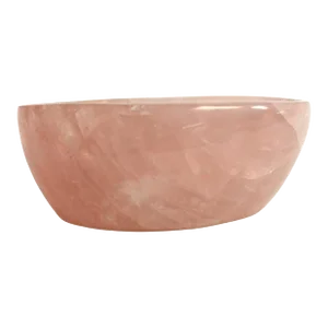 Rose Quartz Bowl 7"