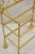 Mid 20th Century Mid 20th Century Italian Hollywood Regency Gold Gilt Iron 3 Tier Shelf Small Display Stand (B) For Sale - Image 5 of 10