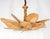 Leaf Rattan Pendant Light For Sale - Image 3 of 15