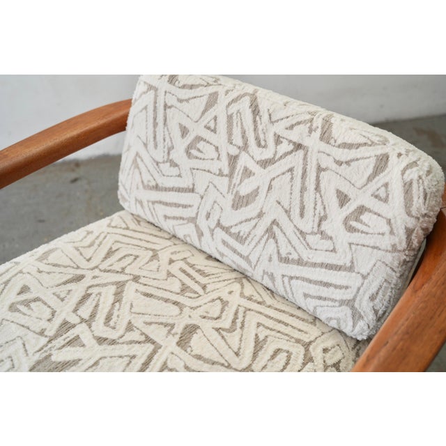 Wood 1960s Folke Ohlsson Danish Modern Walnut Lounge Chair for Dux Model 72-C For Sale - Image 7 of 18