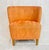 Contemporary Contemporary Orange Tweed Lounge Chair by Decca Furniture LTD For Sale - Image 3 of 18