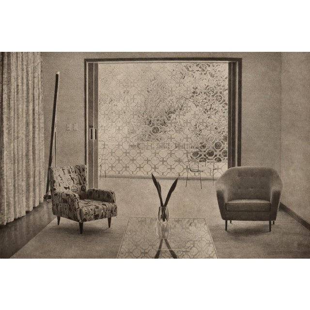Curva Armchair With Tubular Legs in Bouclé by Joaquim Tenreiro for Langenbach & Tenreiro, Brazilian Modern, 1960 For Sale - Image 16 of 18