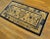 Chinese 1920s Beige Geometric Antique Chinese Peking Rug 2' X 3'11" Knotted Wool Carpet For Sale - Image 3 of 9