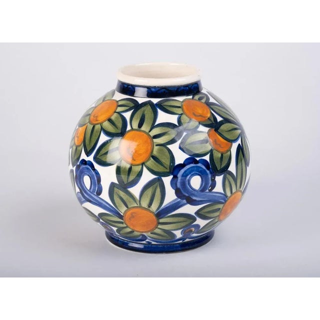 Aluminia Faience So-Called Bolvase by Harald Slott-Møller, Denmark, 1905 For Sale - Image 3 of 8