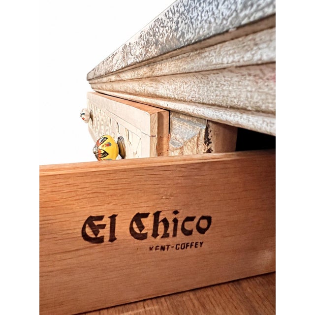 White Kent Coffey El Chico Six-Drawer Dresser For Sale - Image 8 of 12
