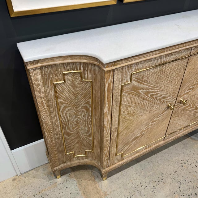 Mid Century Style Oak Sideboard For Sale - Image 4 of 7