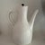 Vintage Ernest Sohn Creation Cream Ribbed Coffee Tea Pot With Locking Lid.